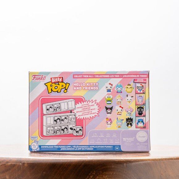 Bitty Pop! Hello Kitty and Friends 4-Pack Series 2 - Picture 3 of 3